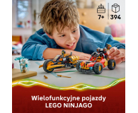 LEGO NINJAGO 71864 Wielofunkcyjne pojazdy Kaia i Cole’a - 1529845 - zdjęcie 4